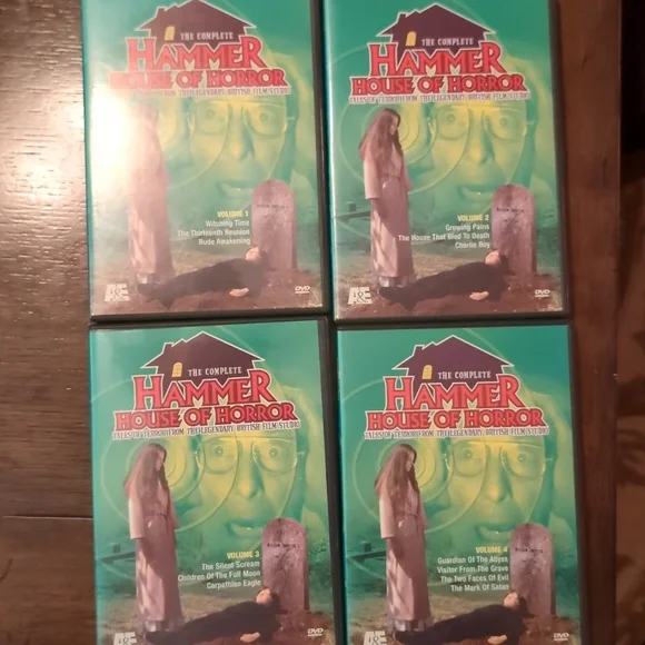 Vintage Hammer House Of Horror - The Complete Set DVDs - Picture 4 of 5